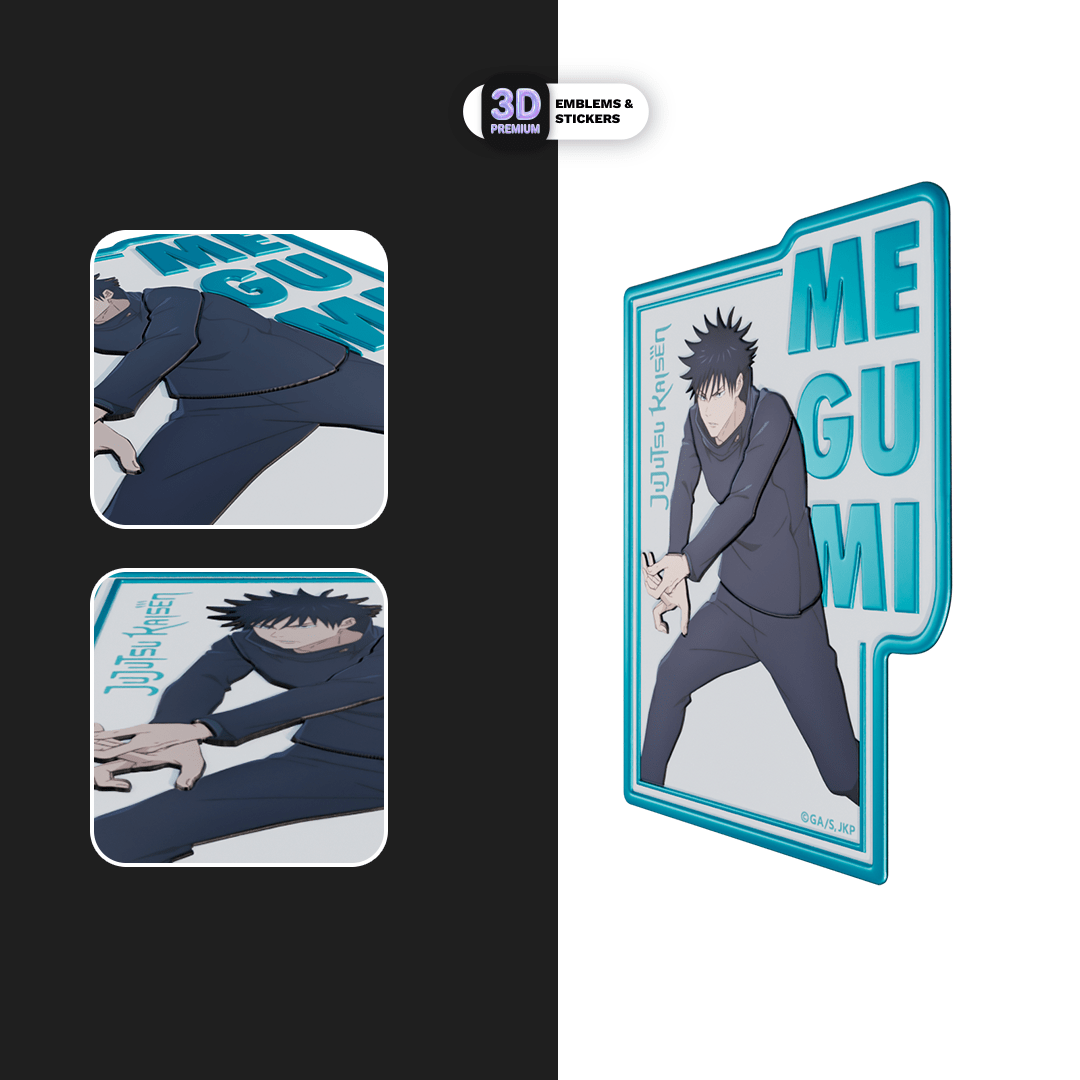 Megumi Fushiguro (Card) - Stickmadly