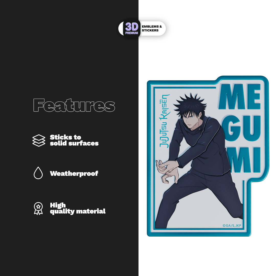 Megumi Fushiguro (Card) - Stickmadly