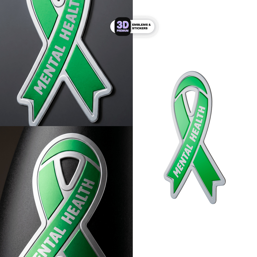 MENTAL HEALTH RIBBON - Stickmadly