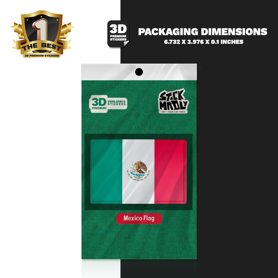 Mexico Flag - Stickmadly