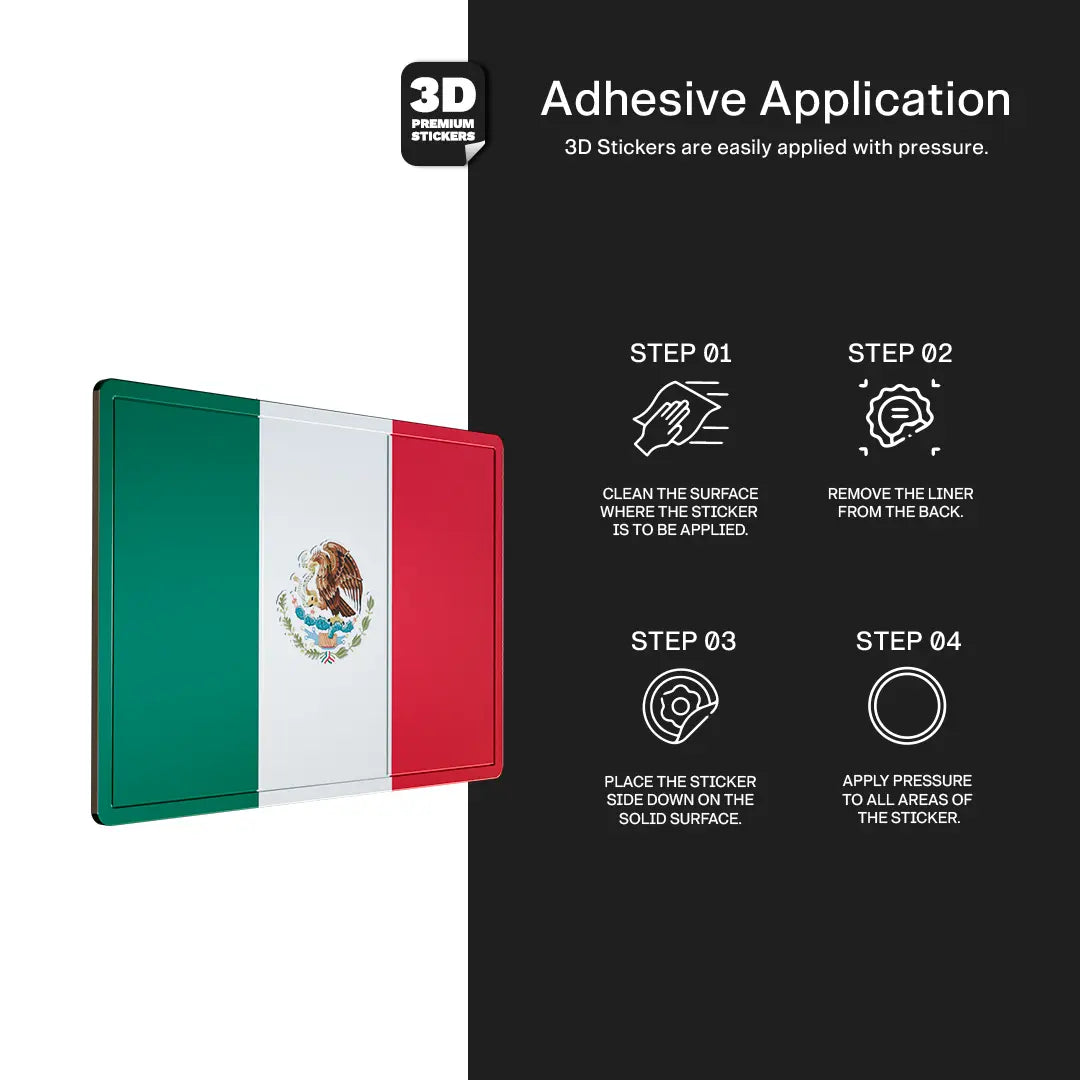 Mexico Flag - Stickmadly