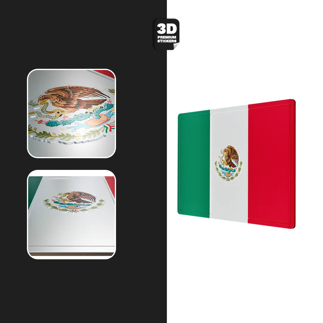 Mexico Flag - Stickmadly