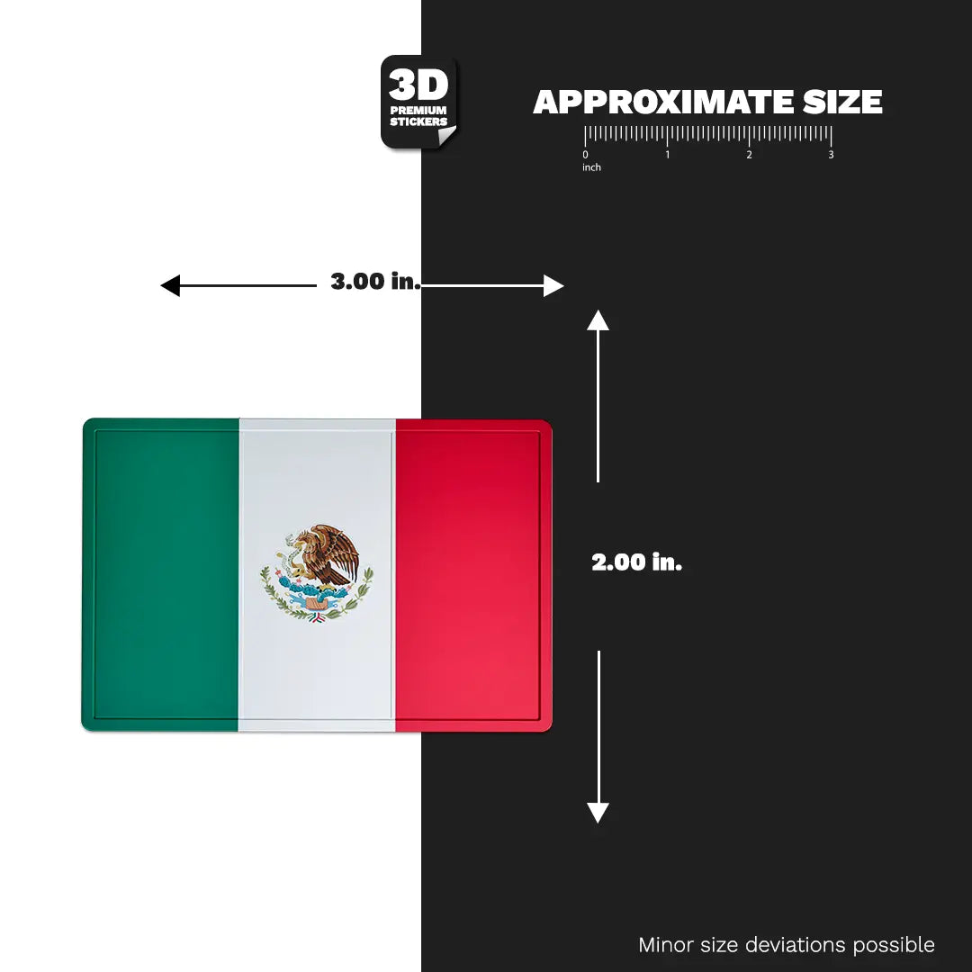 Mexico Flag - Stickmadly
