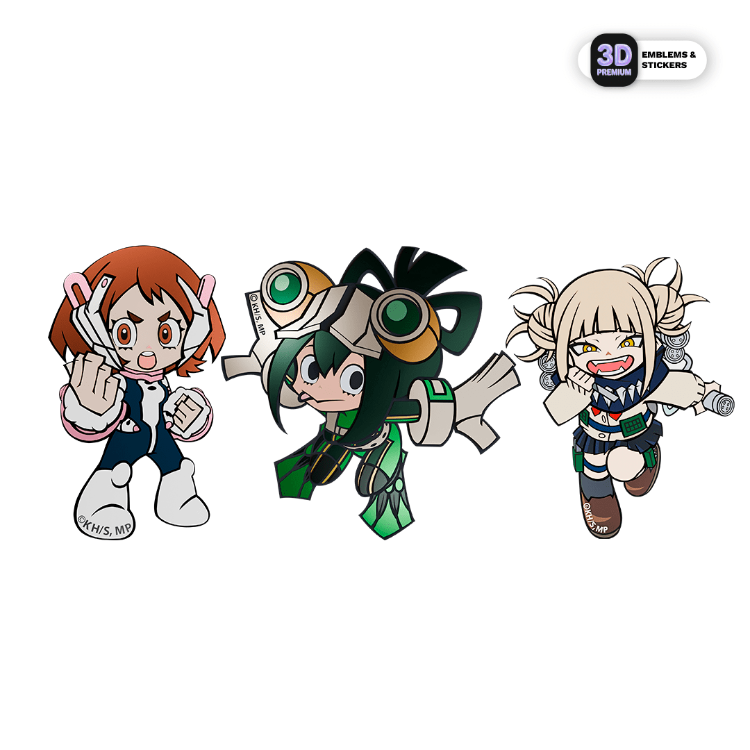 MHA Girls - Stickmadly