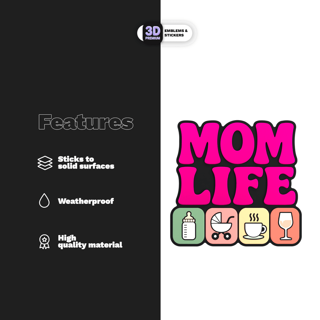 MOM LIFE - Stickmadly