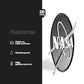 NASA STICKER BLACK & WHITE - Stickmadly