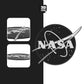 NASA STICKER BLACK & WHITE - Stickmadly