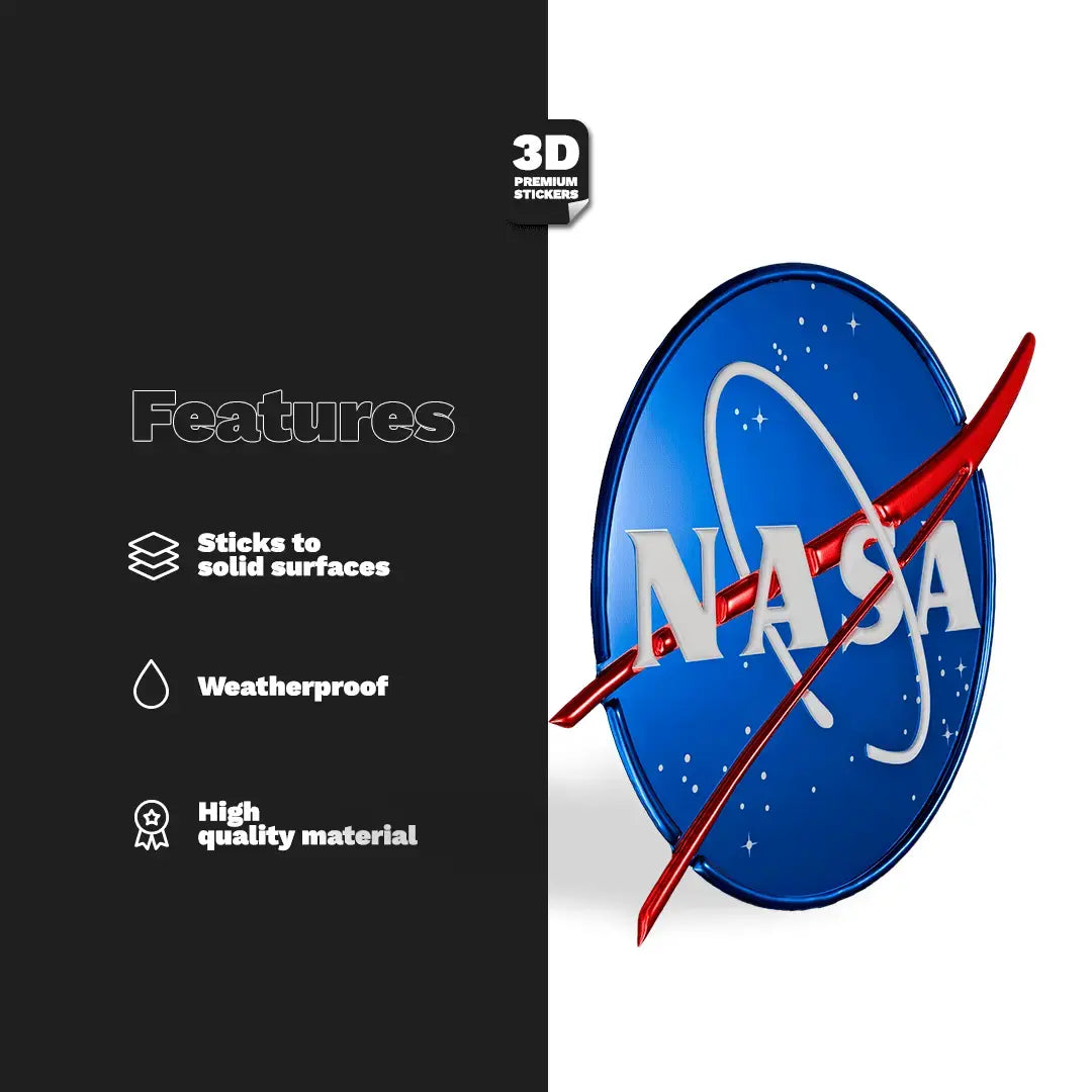NASA STICKER ORIGINAL - Stickmadly