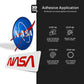 NASA STICKER TWO PACK (Meatball Original logo 2 Inch and Worm logo 3 Inch) - Stickmadly