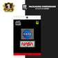 NASA STICKER TWO PACK (Meatball Original logo 2 Inch and Worm logo 3 Inch) - Stickmadly
