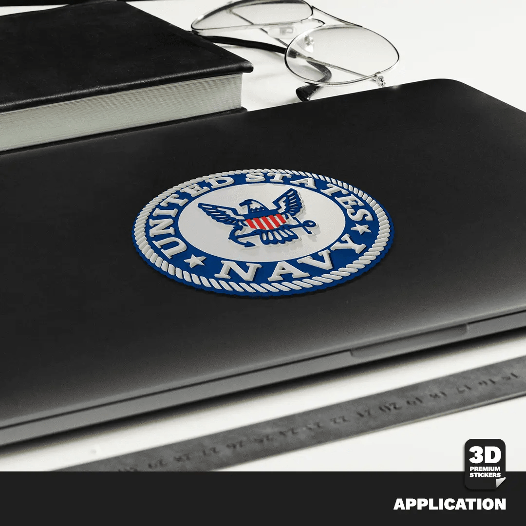 NAVY ALTERNATIVE EMBLEM - Stickmadly