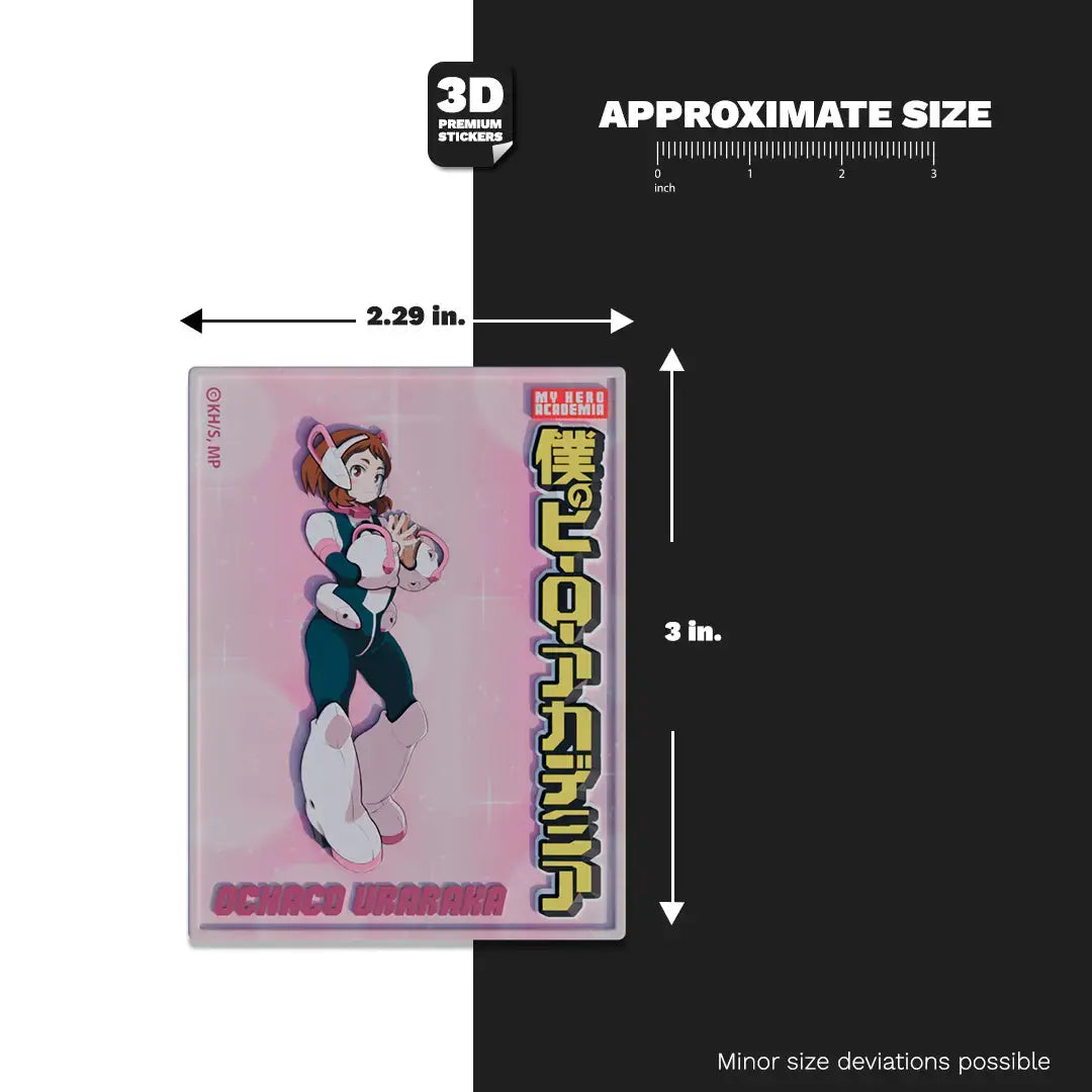 Ochaco Uraraka miniposter - Stickmadly