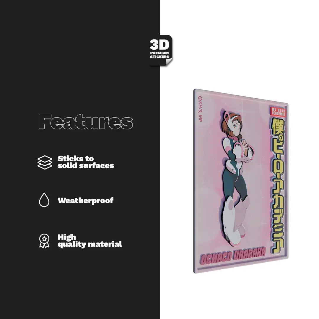Ochaco Uraraka miniposter - Stickmadly