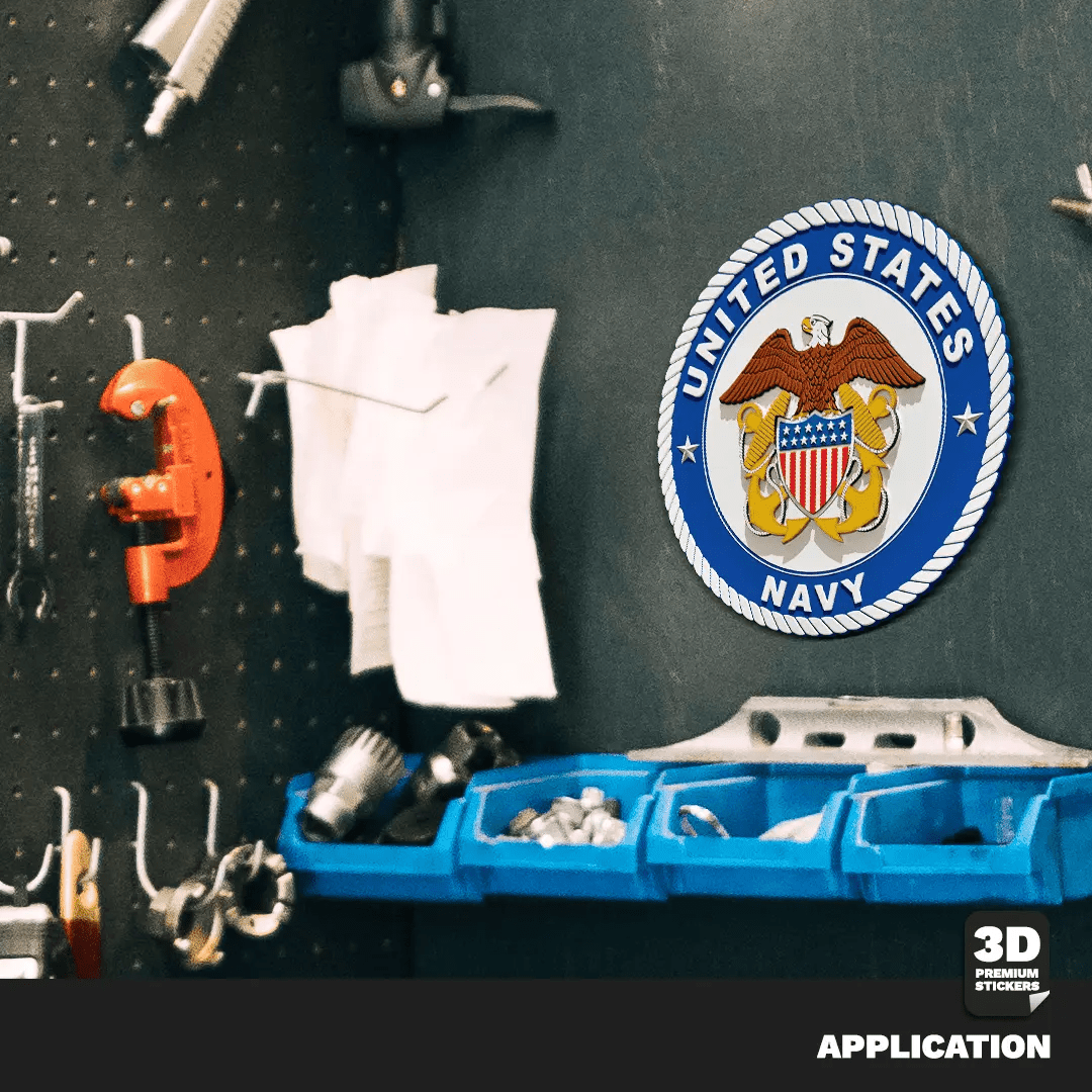 OFFICER CREST EMBLEM - Stickmadly