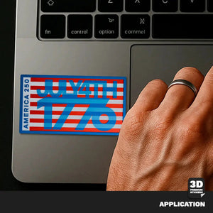 Official America 250th 4th of July 1776 Emblem - Stickmadly
