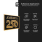 Official America 250th Anniversary Gold rectangle - Stickmadly