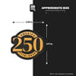 Official America 250th Anniversary Mark Emblem Gold - Stickmadly