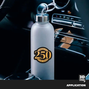 Official America 250th Anniversary Mark Emblem Gold - Stickmadly