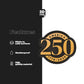 Official America 250th Anniversary Mark Emblem Gold - Stickmadly