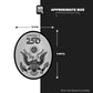 Official America 250th Anniversary National Crest Emblem SILVER - Stickmadly