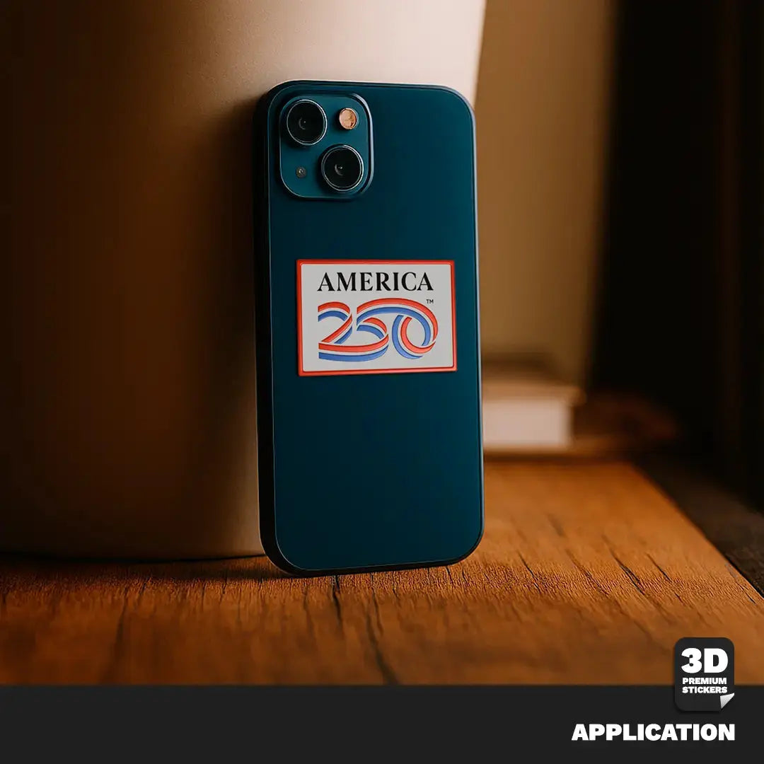 Official America 250th Anniversary rectangle - Stickmadly