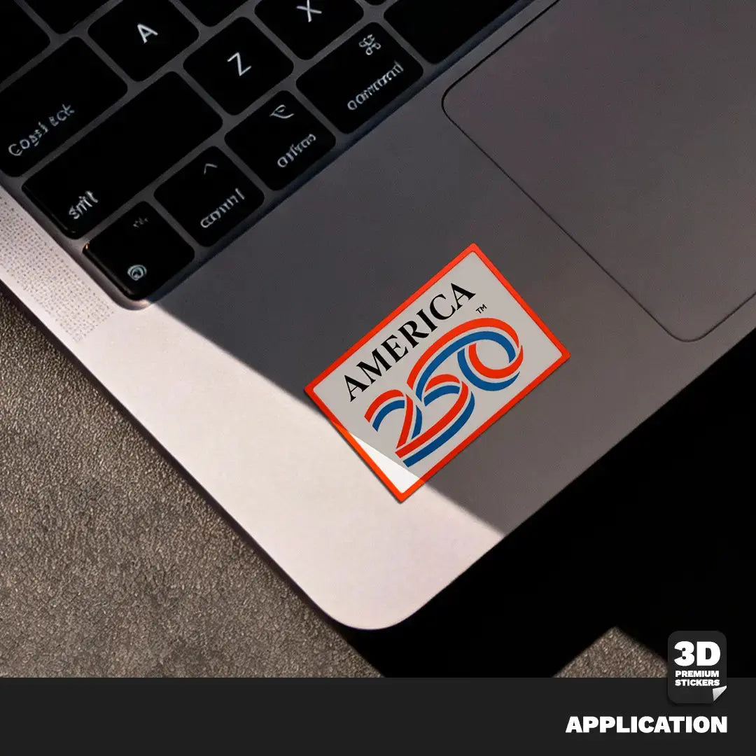 Official America 250th Anniversary rectangle - Stickmadly