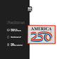 Official America 250th Anniversary rectangle - Stickmadly