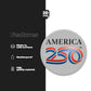 Official America 250th Anniversary Sticker - Stickmadly