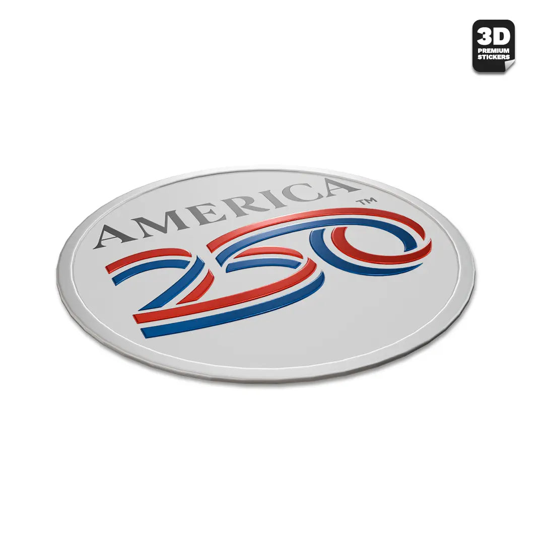 Official America 250th Anniversary Sticker - Stickmadly