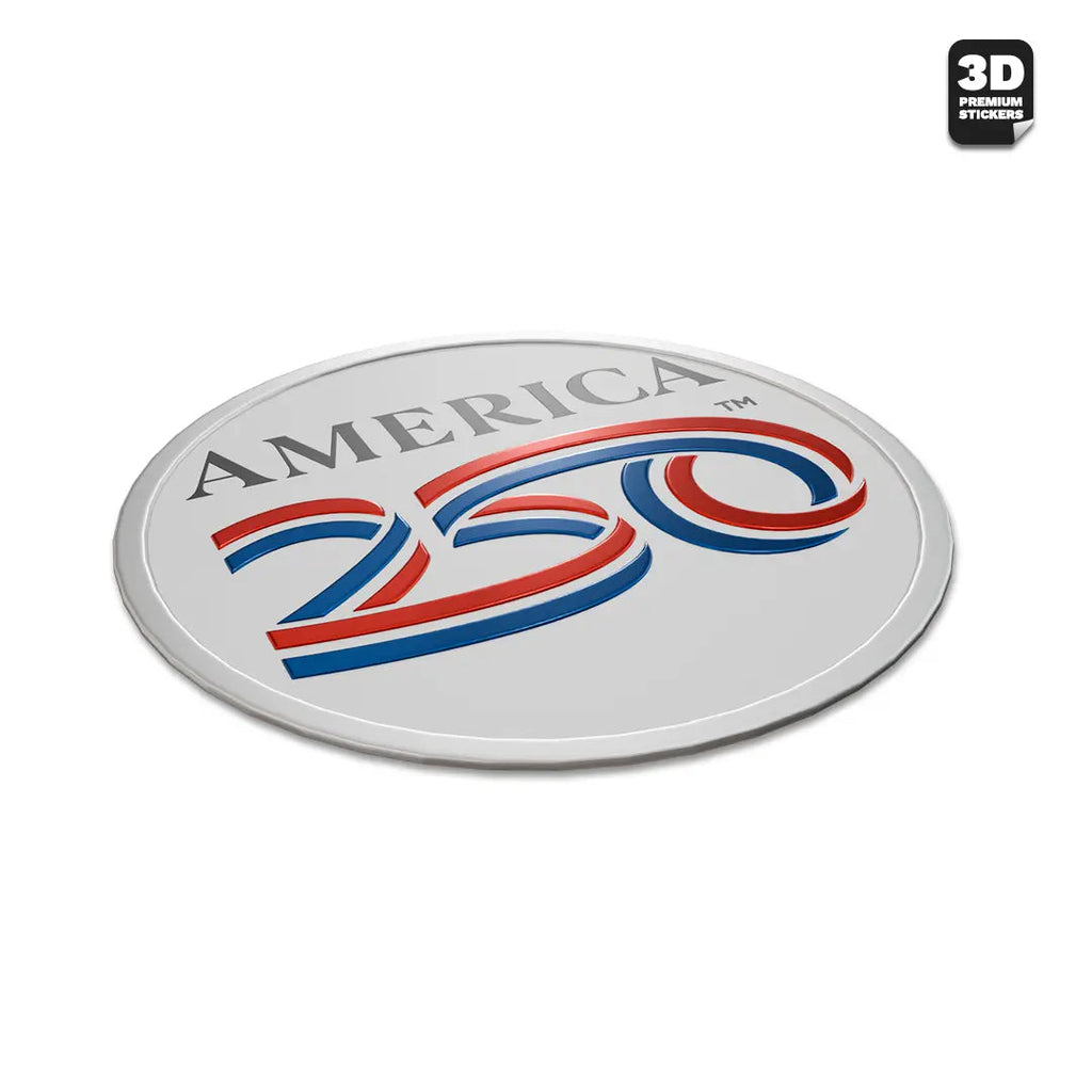 Official America 250th Anniversary Sticker - Stickmadly