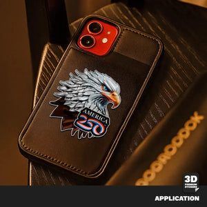 Official America 250th Bald Eagle 4 - Stickmadly
