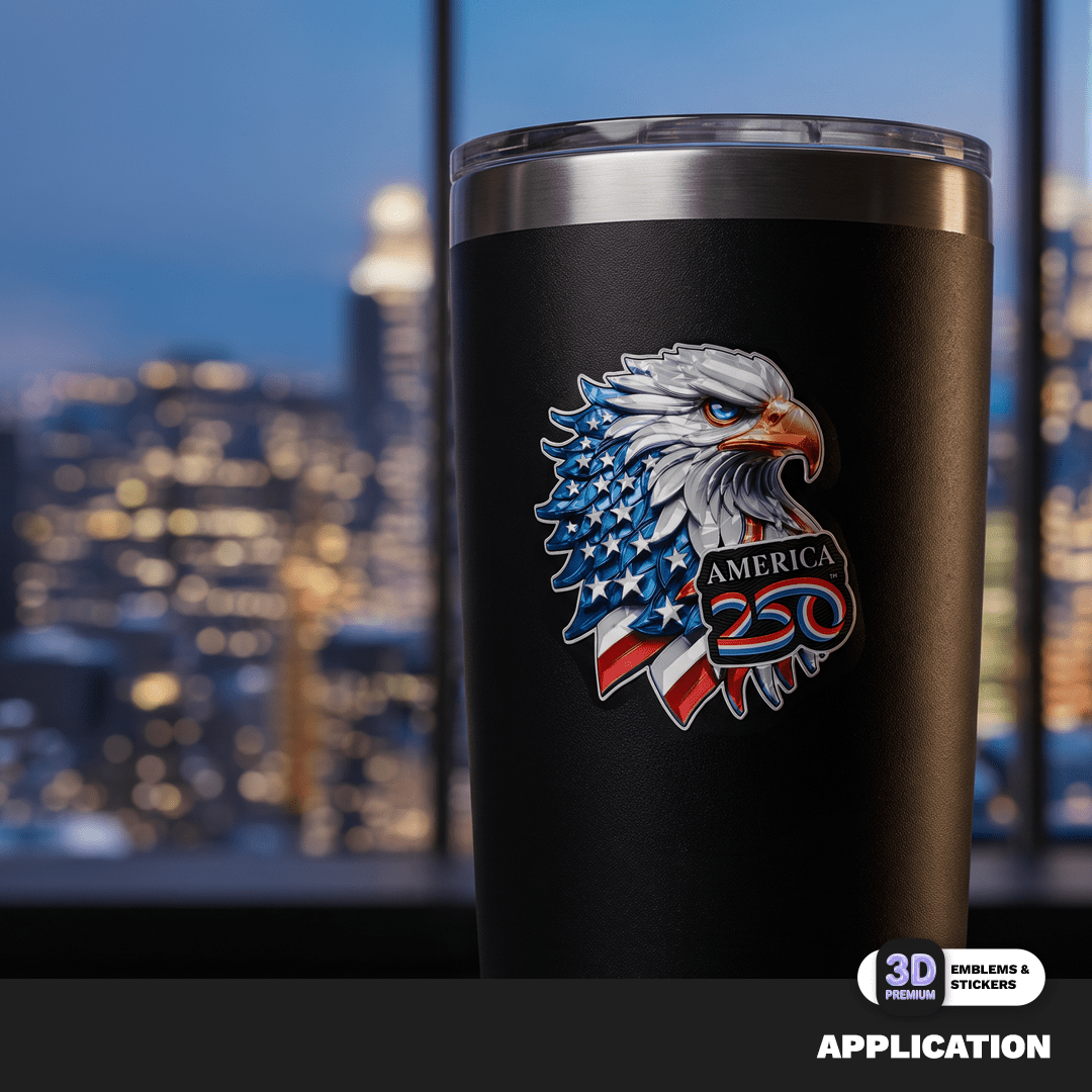 Official America 250th Bald Eagle PACK - Stickmadly