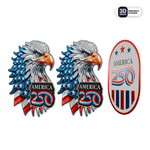 Official America 250th Bald Eagle PACK - Stickmadly