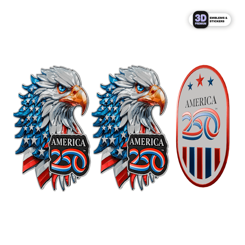 Official America 250th Bald Eagle PACK - Stickmadly