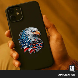 Official America 250th Bald Eagle - Stickmadly