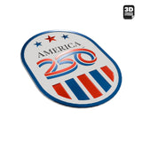 Official America 250th Stars & Stripes Emblem 2 - Stickmadly