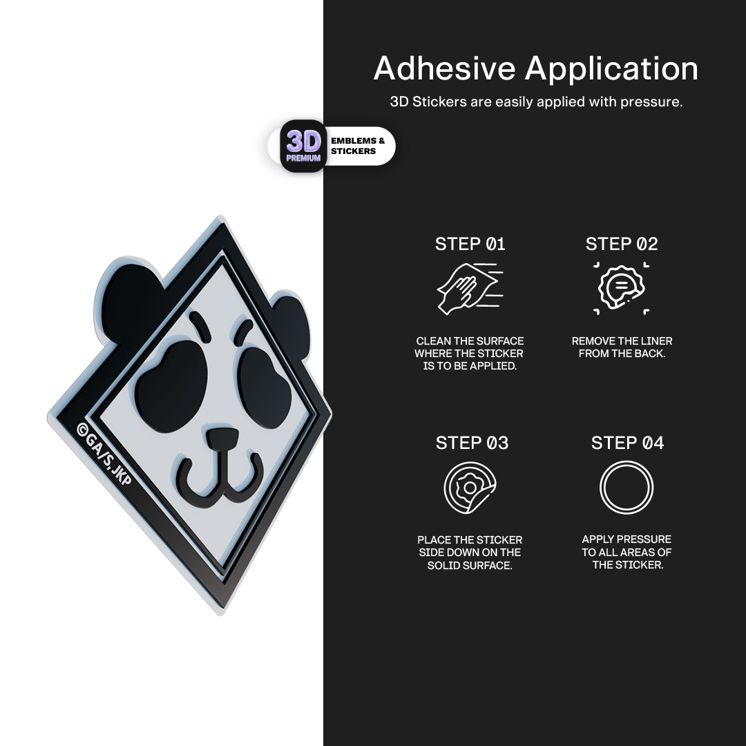 Panda (Icon) - Stickmadly