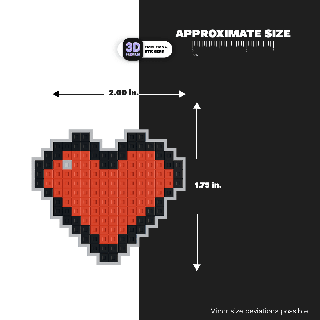 PIXEL HEART - Stickmadly
