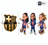 Queens of Barça - Stickmadly