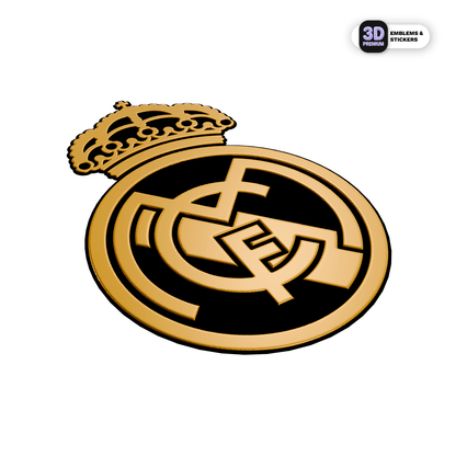 REAL MADRID BLACK AND GOLD - Stickmadly