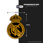 REAL MADRID BLACK AND GOLD - Stickmadly