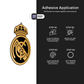 REAL MADRID BLACK AND GOLD - Stickmadly