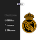 REAL MADRID BLACK AND GOLD - Stickmadly