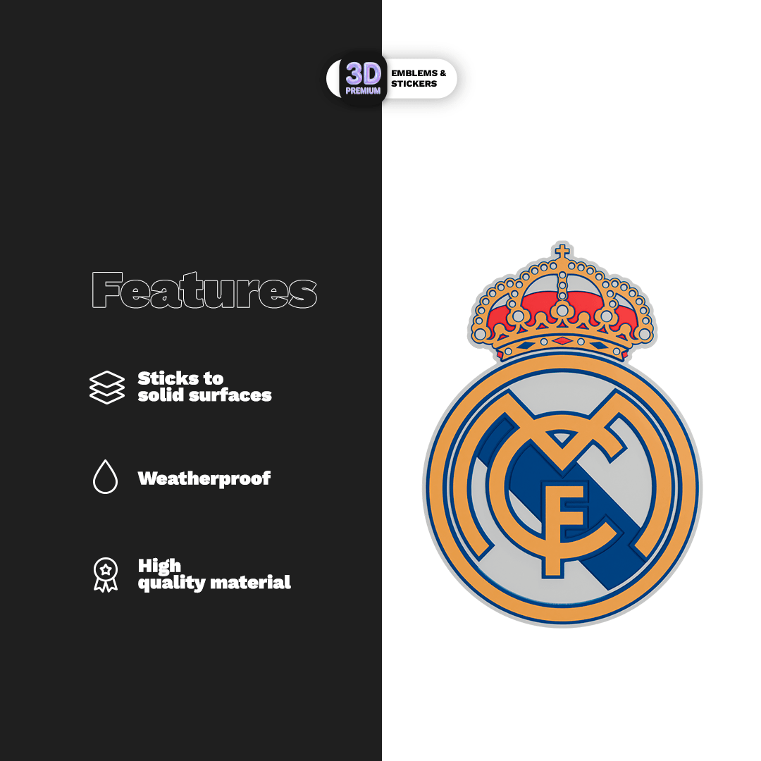REAL MADRID MATTE - Stickmadly