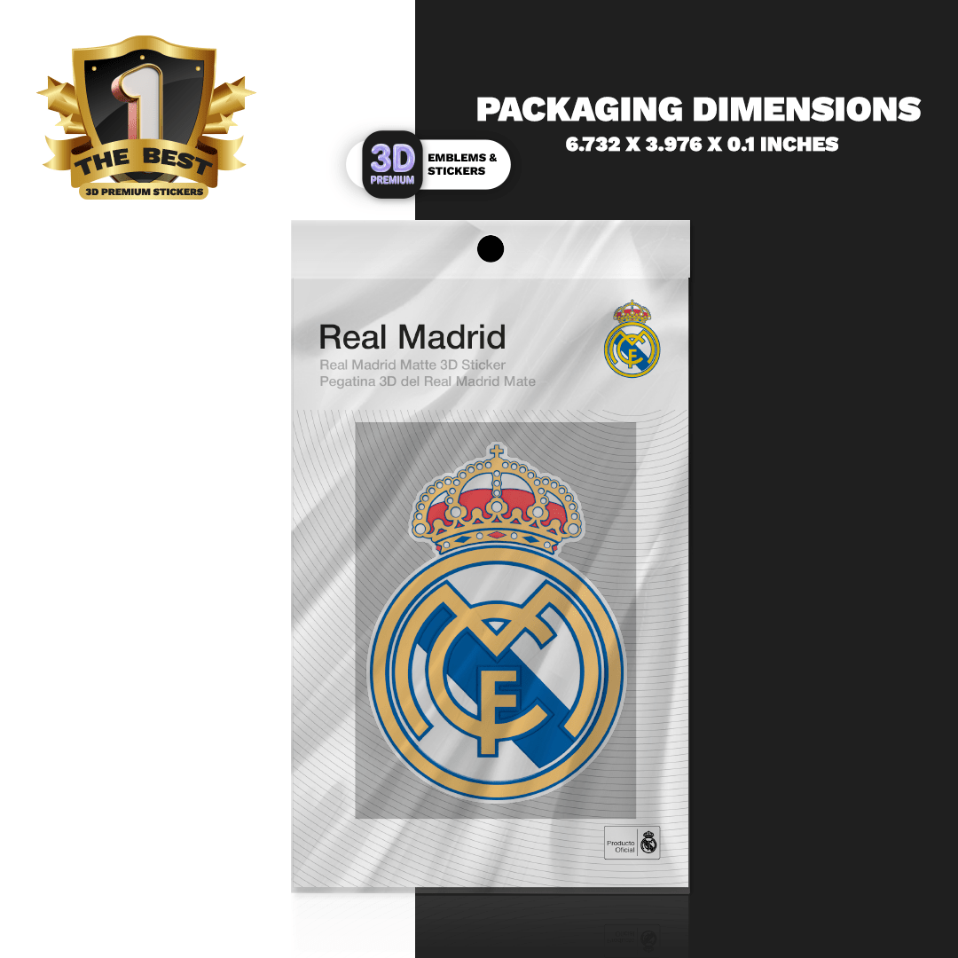 REAL MADRID MATTE - Stickmadly
