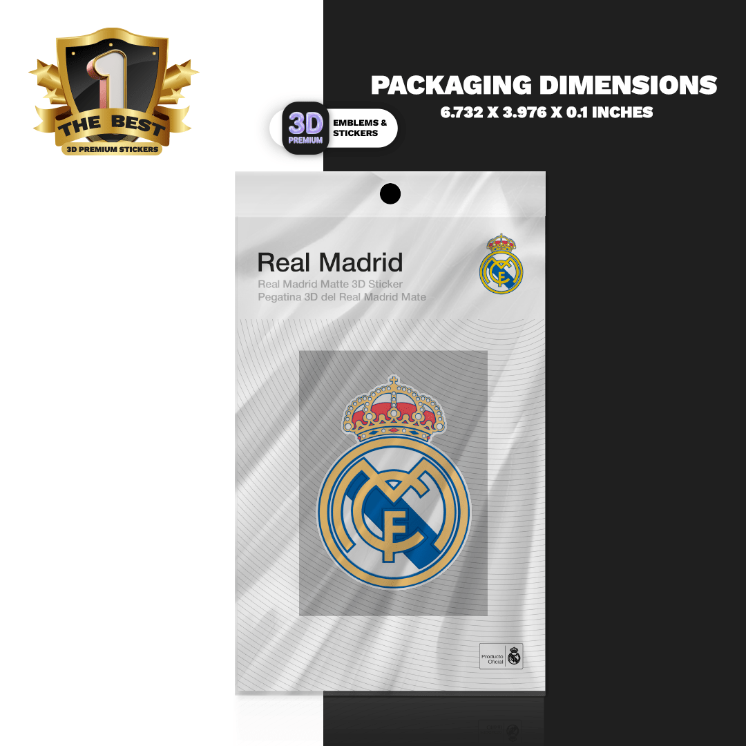 REAL MADRID MATTE - Stickmadly