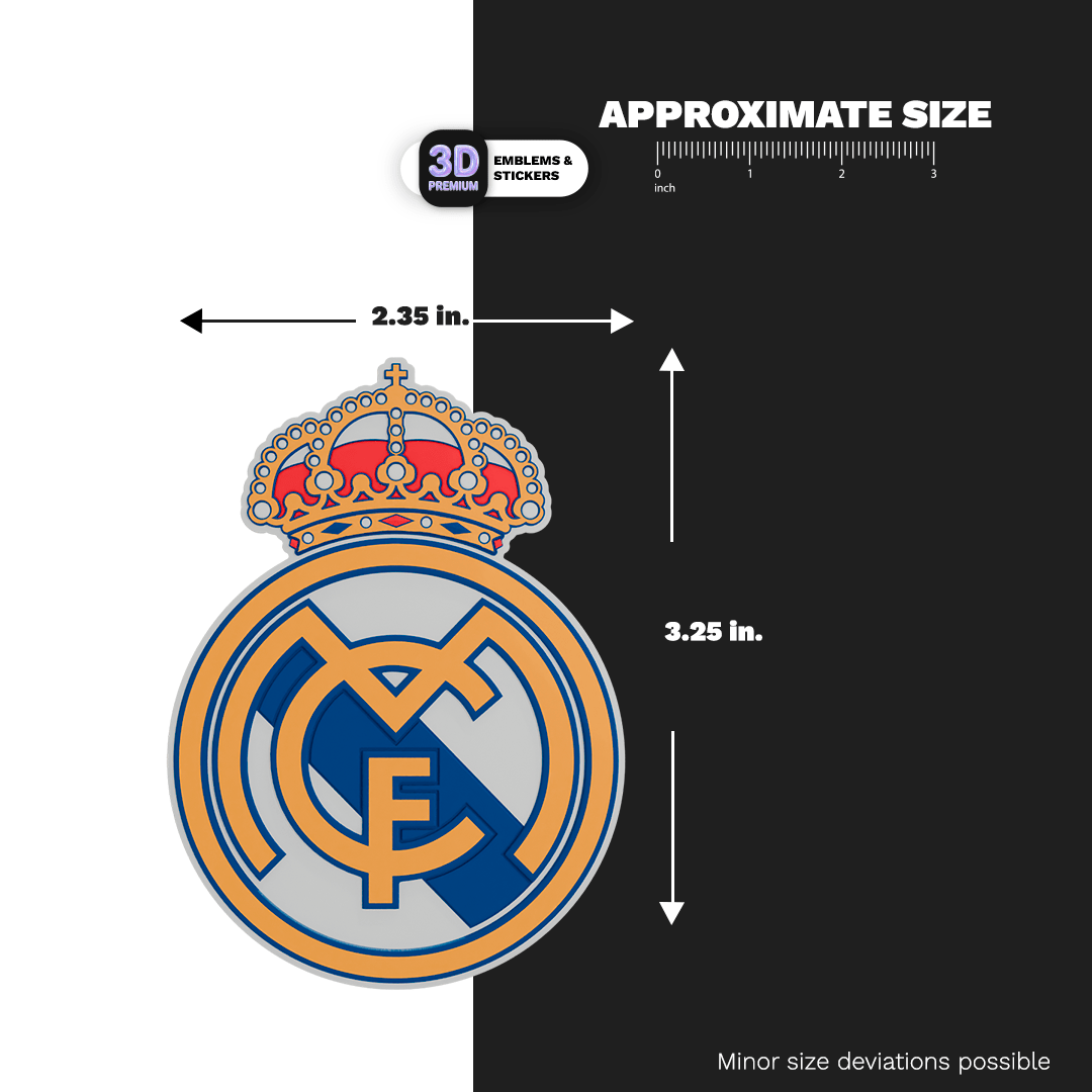 REAL MADRID MATTE - Stickmadly