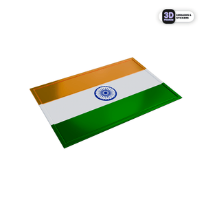 REPUBLIC OF INDIA FLAG - Stickmadly
