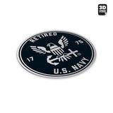RETIRED U.S. NAVY 1 - Stickmadly