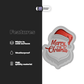 SANTA MERRY CHRISTMAS - Stickmadly